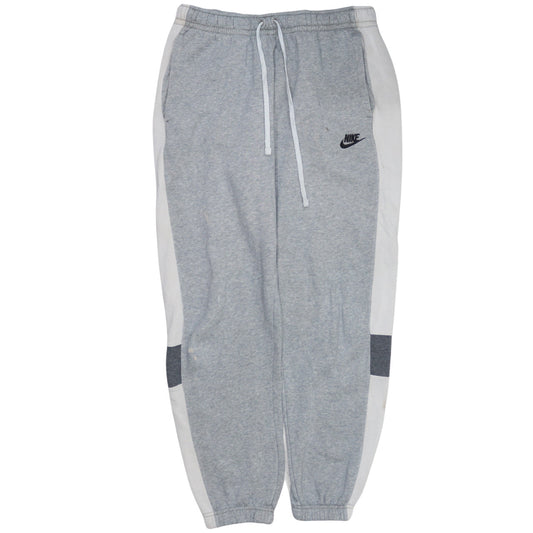 Nike Men’s Grey Sweatpants Joggers Medium Tapered Fit Sportswear