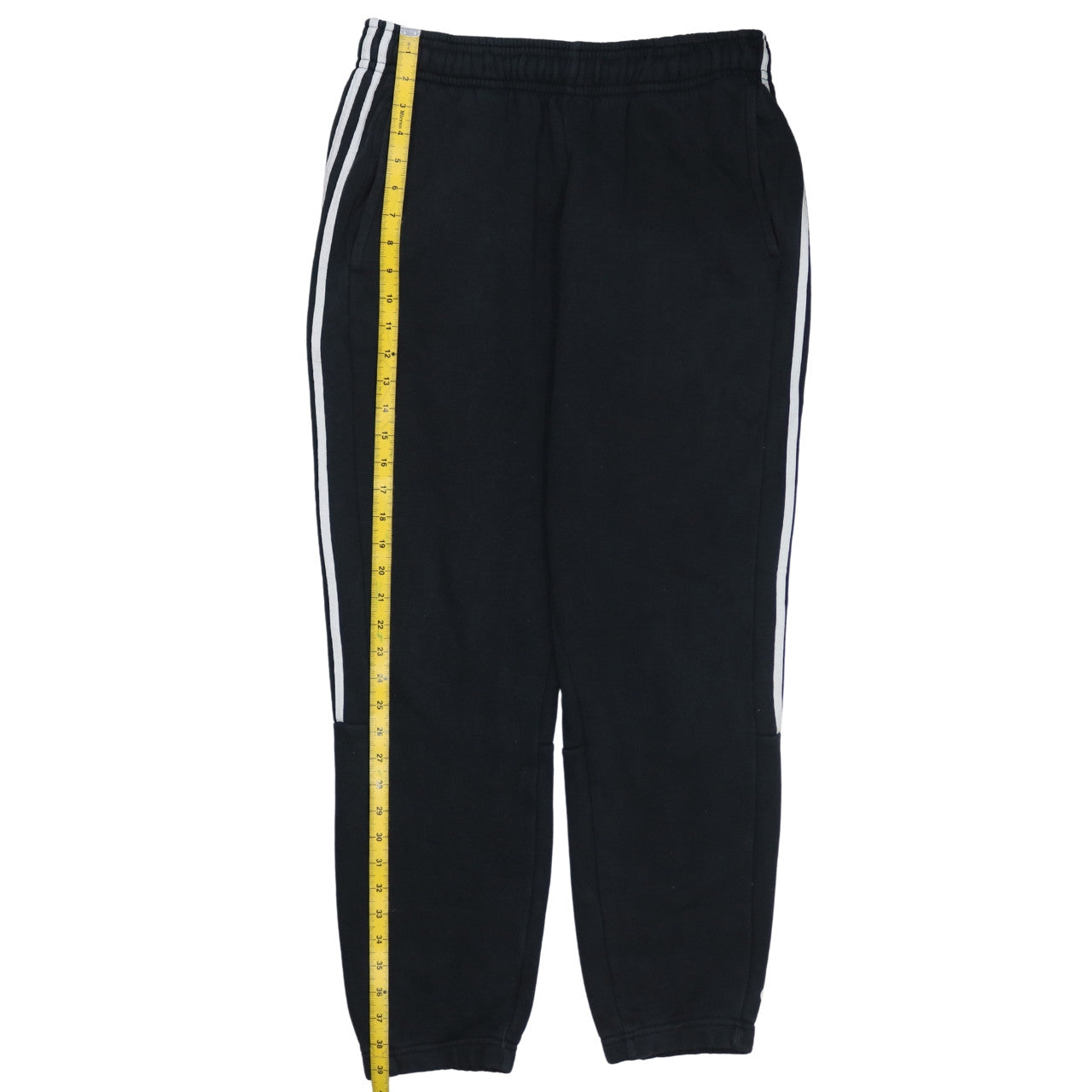 Adidas Mens Black L Sweatpants Tapered Casual Jogger Trousers
