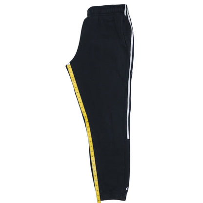 Adidas Mens Black L Sweatpants Tapered Casual Jogger Trousers