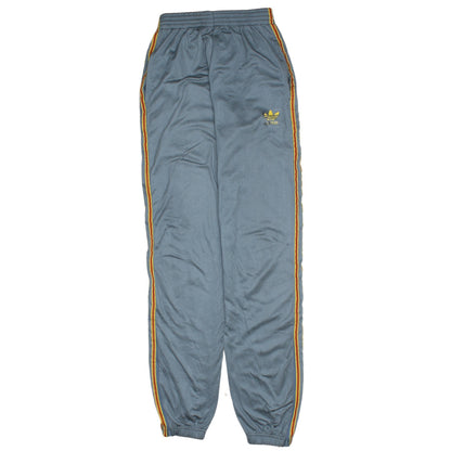 Adidas Mens Grey Sweatpants Size S Retro Striped Logo Track Trousers