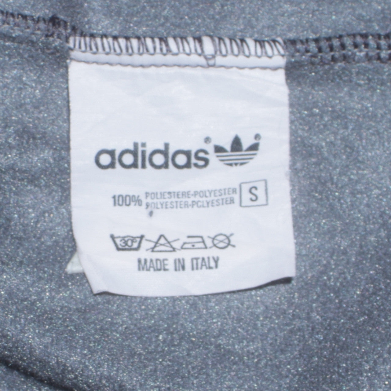 Adidas Mens Grey Sweatpants Size S Retro Striped Logo Track Trousers