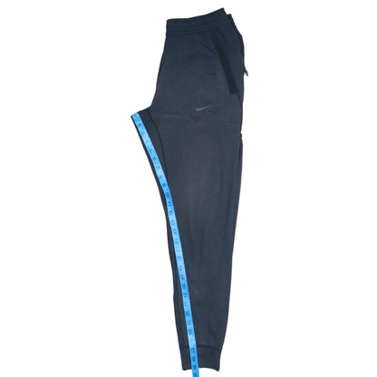 Nike Men’s Blue Jogger Sweatpants S Regular Fit Tapered Viscose Blend