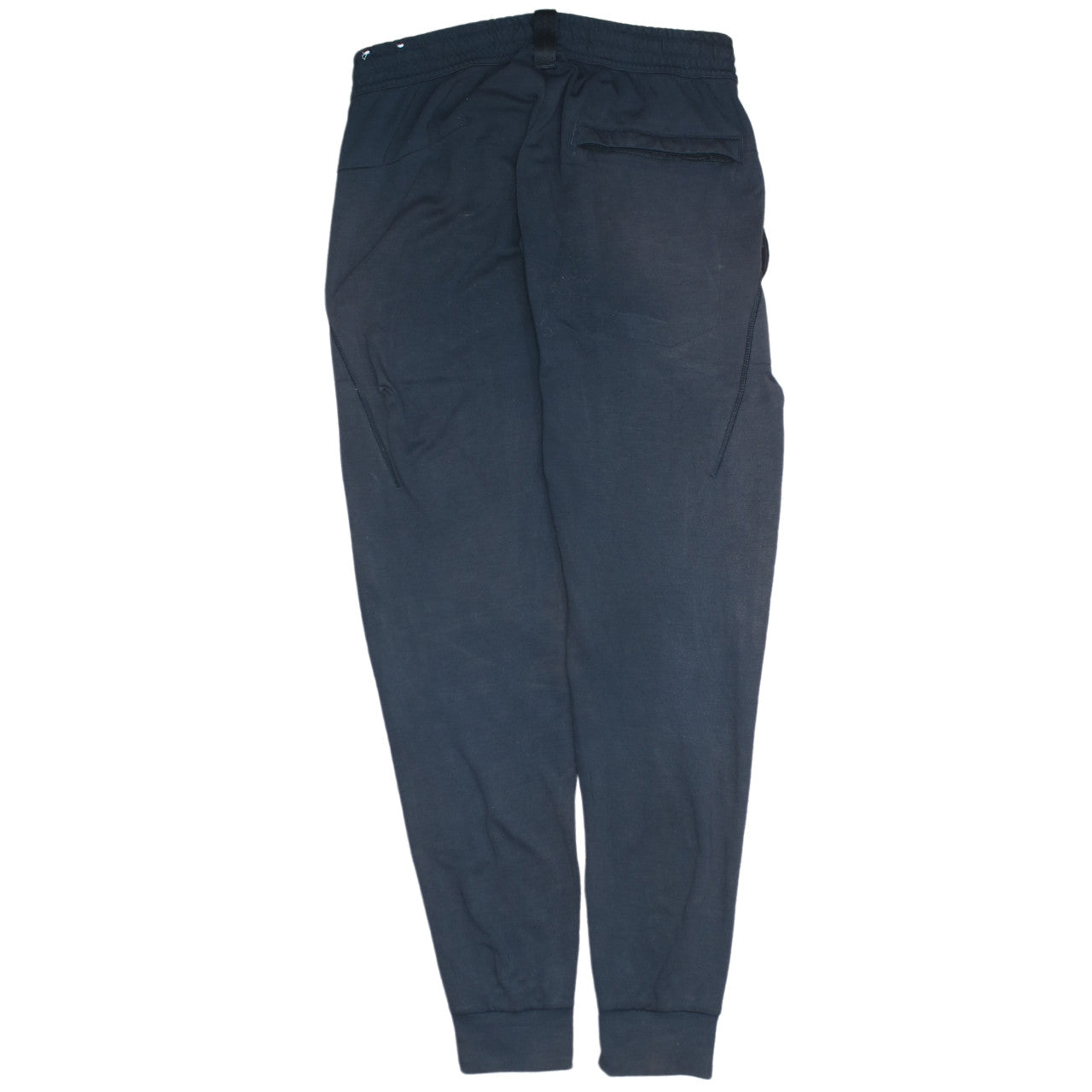 Nike Men’s Blue Jogger Sweatpants S Regular Fit Tapered Viscose Blend