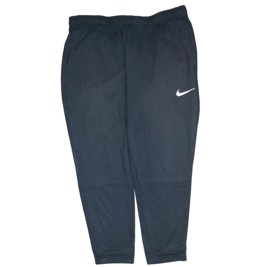 Nike Men's Black 2XL Dri-Fit Sweatpants Tapered Sports Trousers