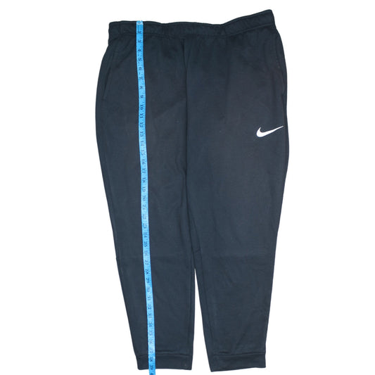 Nike Men's Black 2XL Dri-Fit Sweatpants Tapered Sports Trousers
