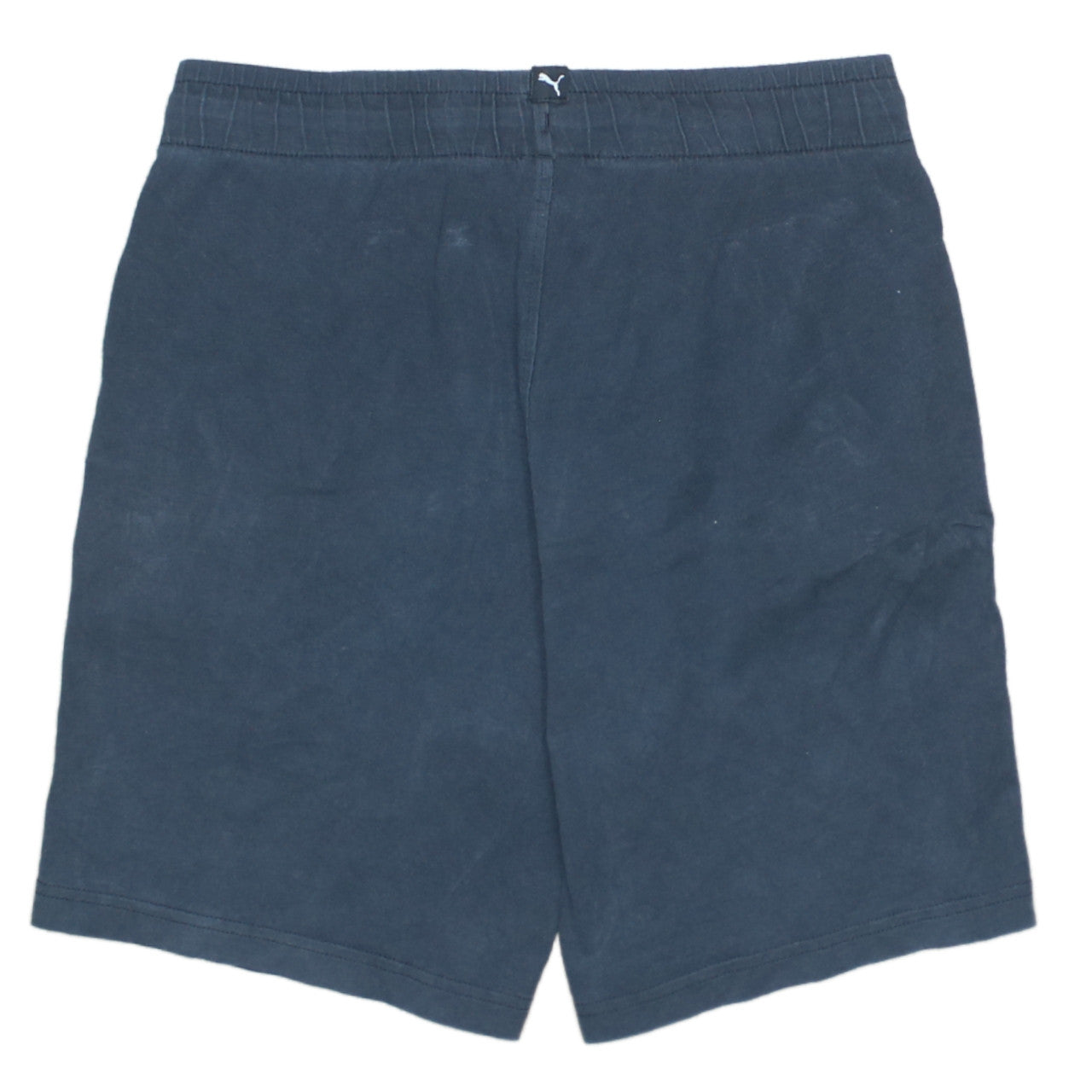 Puma Boys Blue Athletic Shorts 13-14Y Elastic Waist Drawstring Pockets