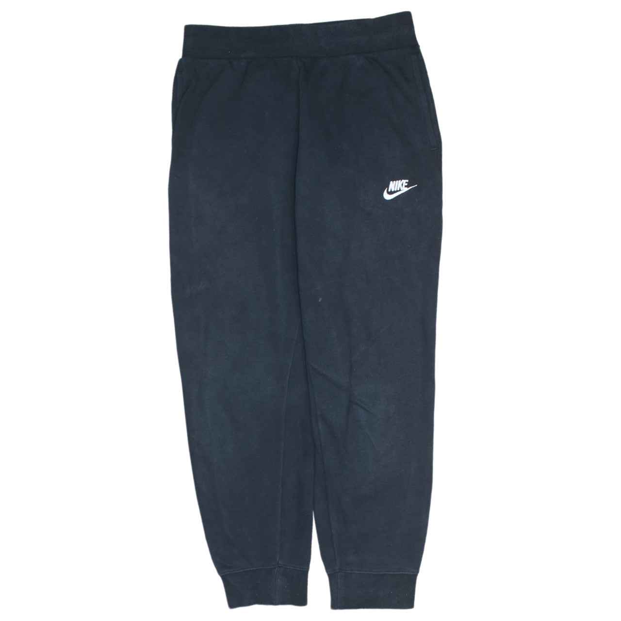 Nike Boys Black Jogger Sweatpants Size 146 Fleece Activewear Trousers