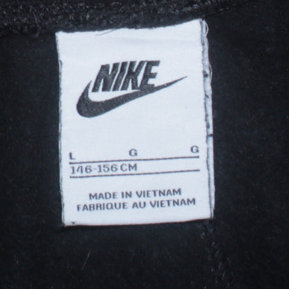 Nike Boys Black Jogger Sweatpants Size 146 Fleece Activewear Trousers