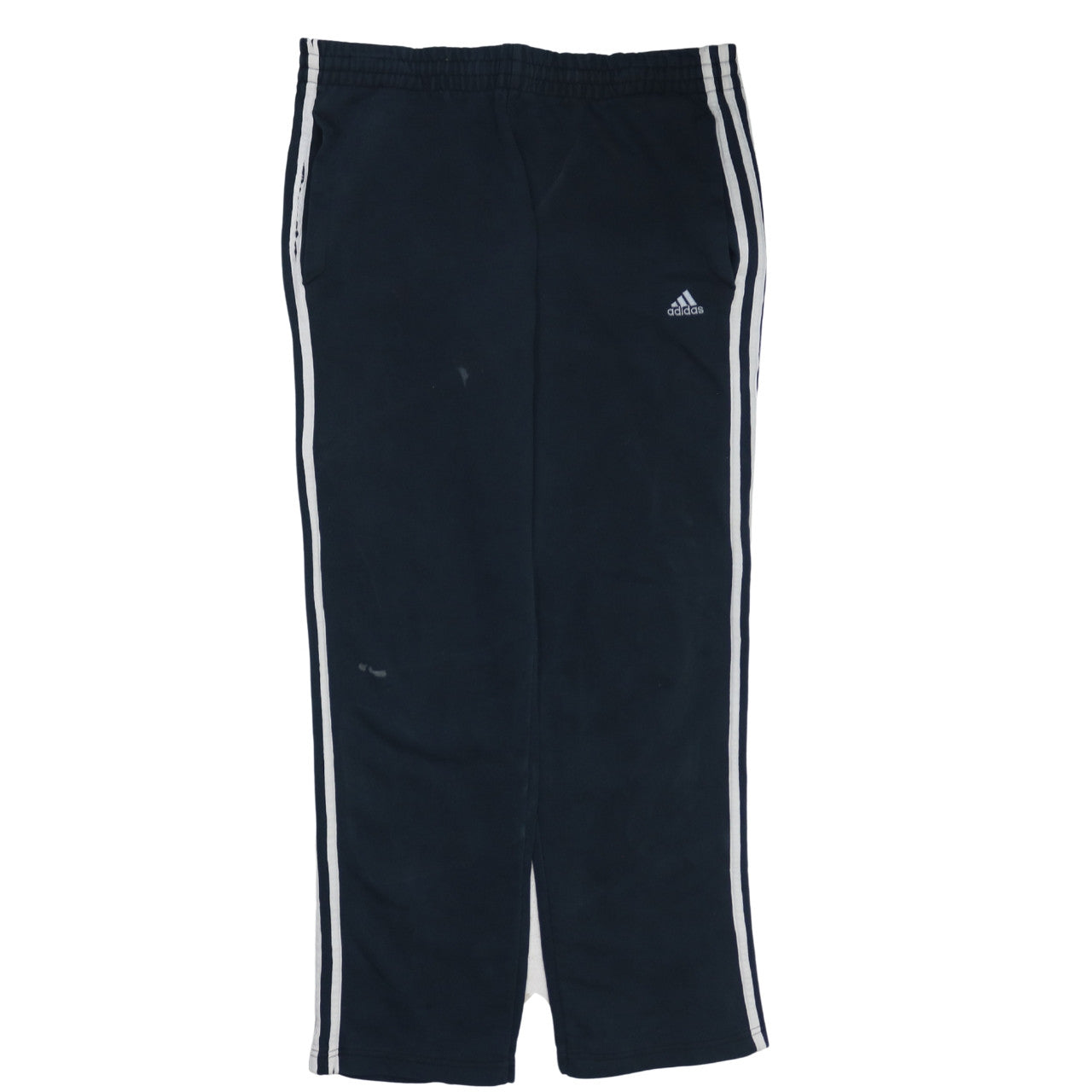 Adidas Men’s Black Striped Sweatpants S Regular Clima365 Sports Trousers