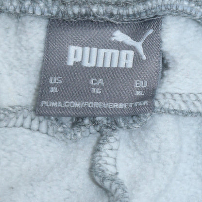 Puma Men’s Grey XL Sweatpants Joggers Tapered Fit Casual