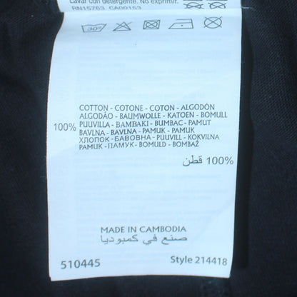 Champion Men’s Black L Sweat Shorts Elastic Waist Logo Casual Sportswear