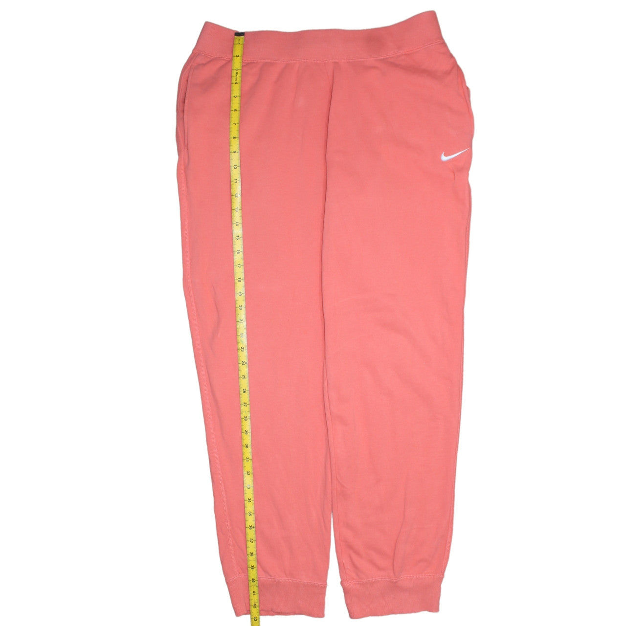 Nike Mens Pink 2XL Tapered Sweatpants Cotton Casual