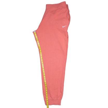 Nike Mens Pink 2XL Tapered Sweatpants Cotton Casual