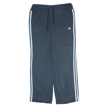Womens UK Size 8-10 adidas Regular Fit Sweatpants Black Trousers