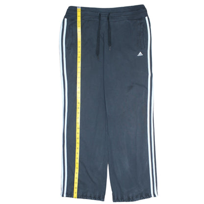 Womens UK Size 8-10 adidas Regular Fit Sweatpants Black Trousers