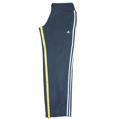 Womens UK Size 8-10 adidas Regular Fit Sweatpants Black Trousers