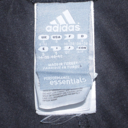 Womens UK Size 8-10 adidas Regular Fit Sweatpants Black Trousers