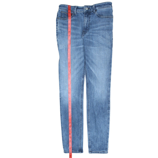 Lee Womens Blue Skinny Jeans Size 10 Slim Fit Denim