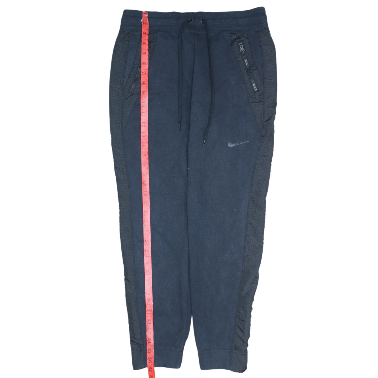 Nike Men’s Blue Jogger Trousers M Regular Fit Cotton Blend