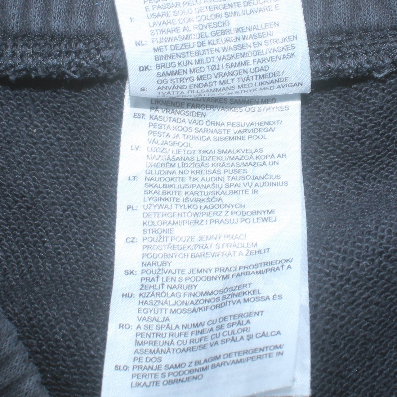 Adidas Mens Black Sweatpants S Tapered Logo Casual Joggers