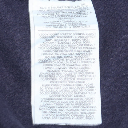 Nike Mens XS Blue Sweatpants Tapered Fleece Joggers Casual