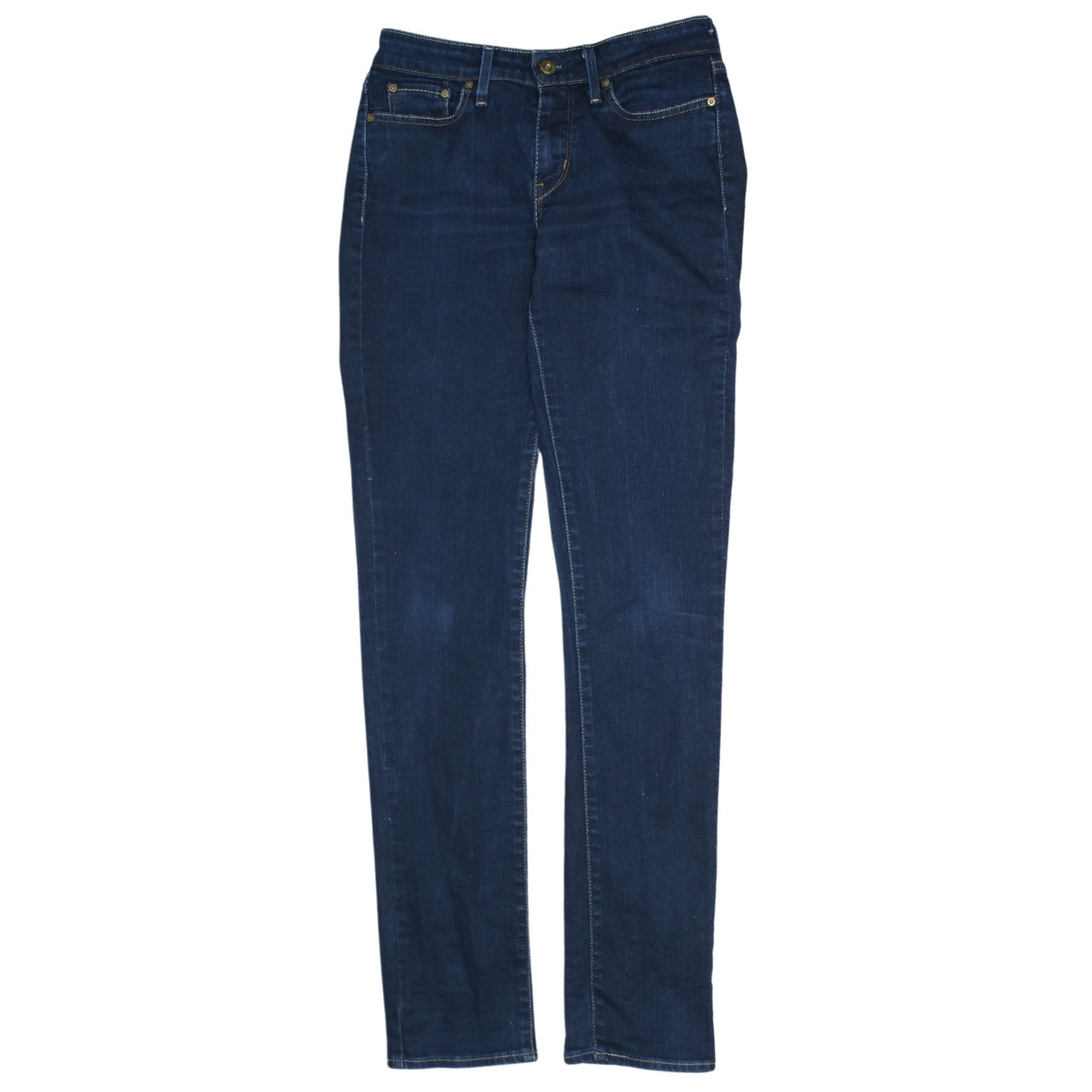 Levi's Womens Blue Slim Fit Jeans Size W27 Skinny Denim