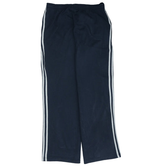 Adidas Men’s Blue Sweatpants L Straight Leg Sports Trousers