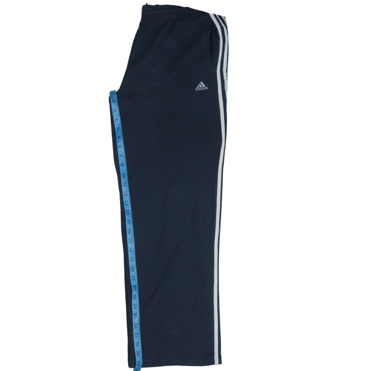 Adidas Men’s Blue Sweatpants L Straight Leg Sports Trousers