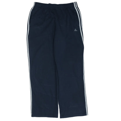 Adidas Men’s Blue Sweatpants L Straight Leg Sports Trousers