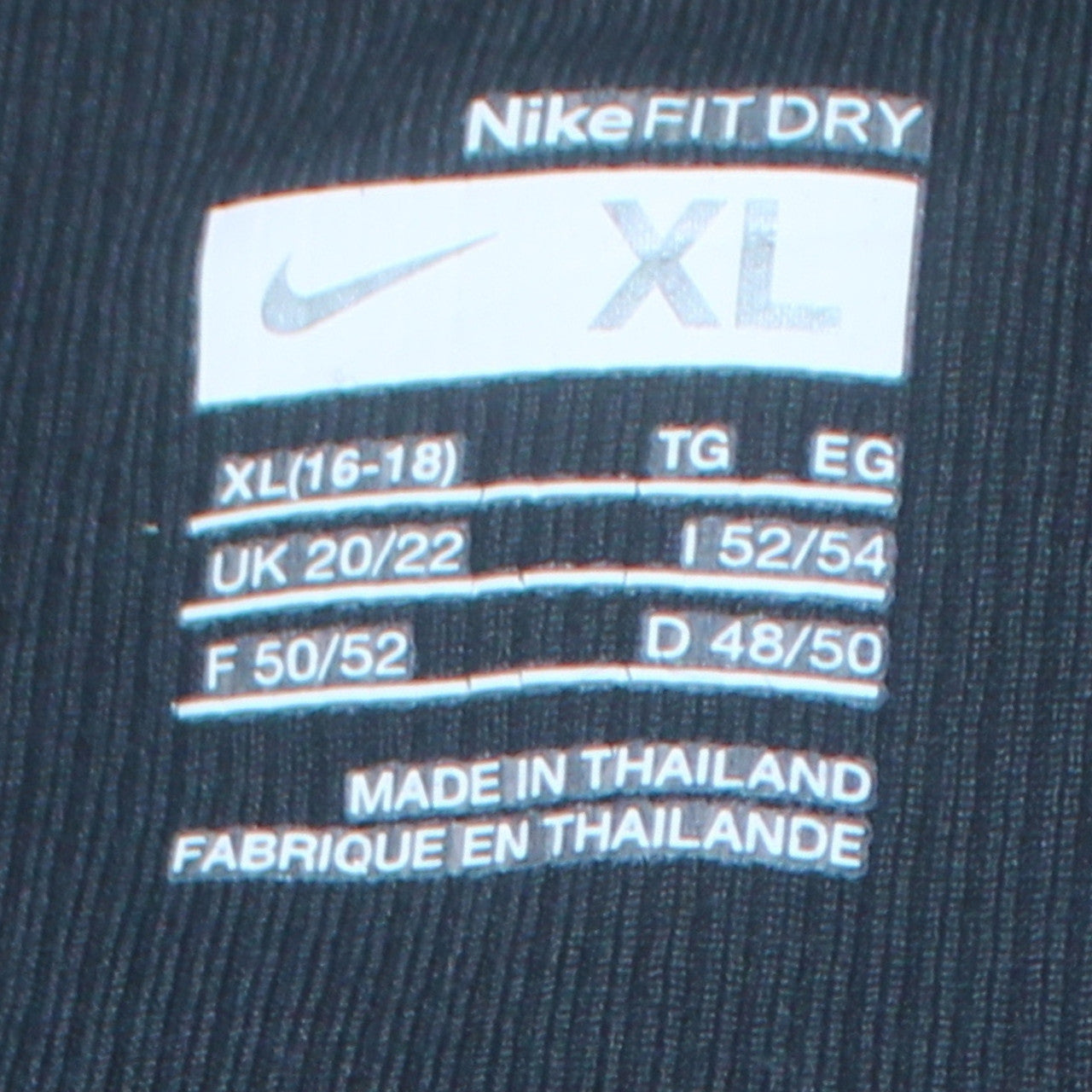 Womens UK Size XL Nike Regular Fit Sweatpants Black Trousers