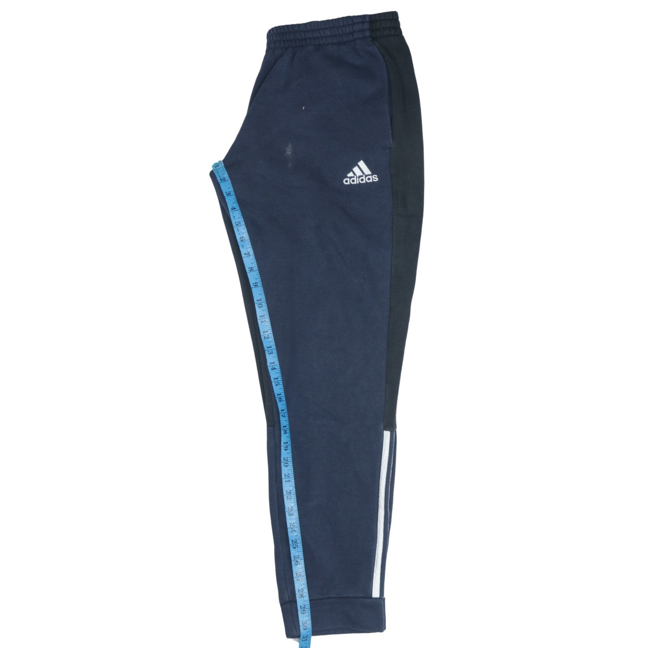 Adidas Men’s Blue Sweatpants L Tapered Fleece Casual Sports