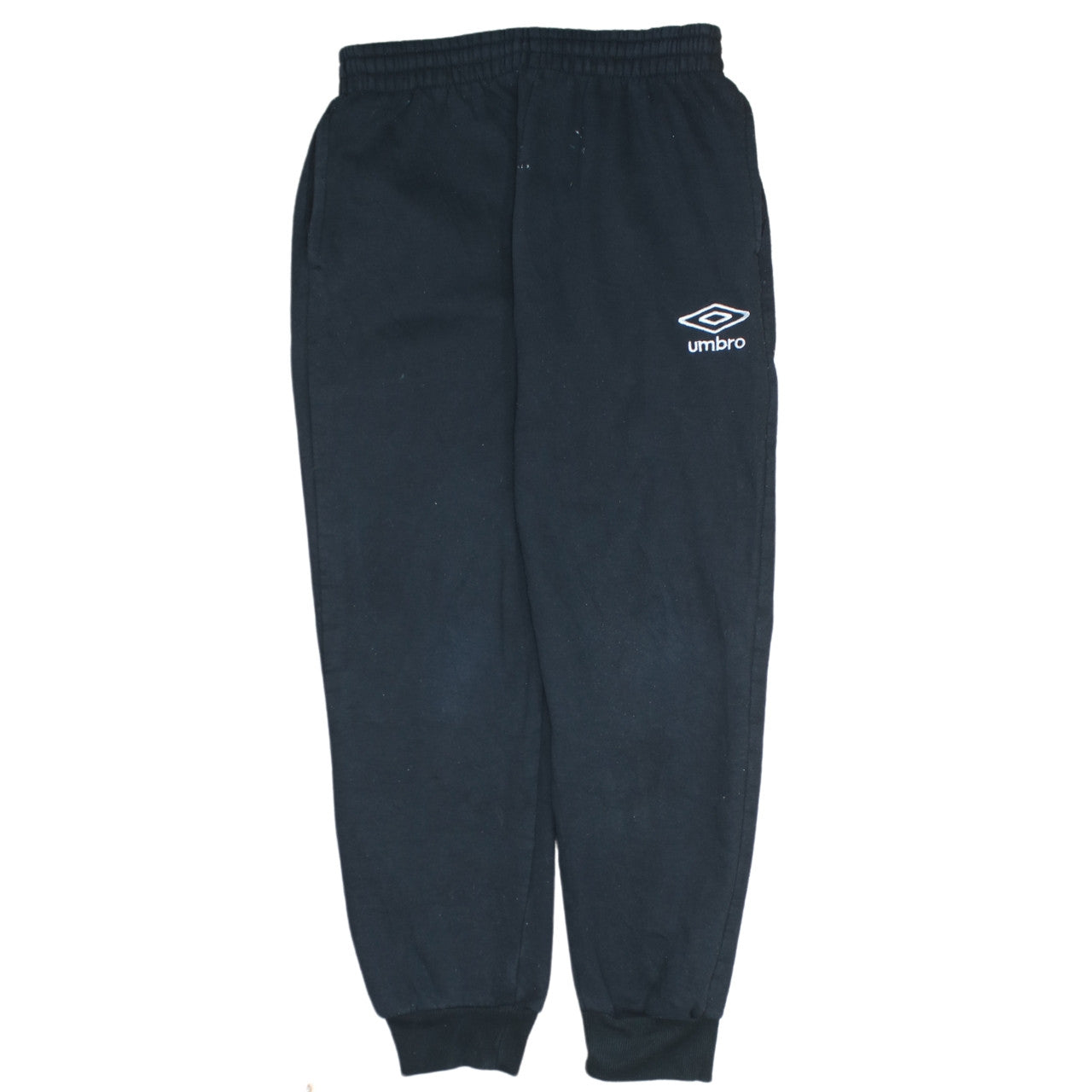 Mens UK Size M Umbro Regular Fit Sweatpants Black Trousers