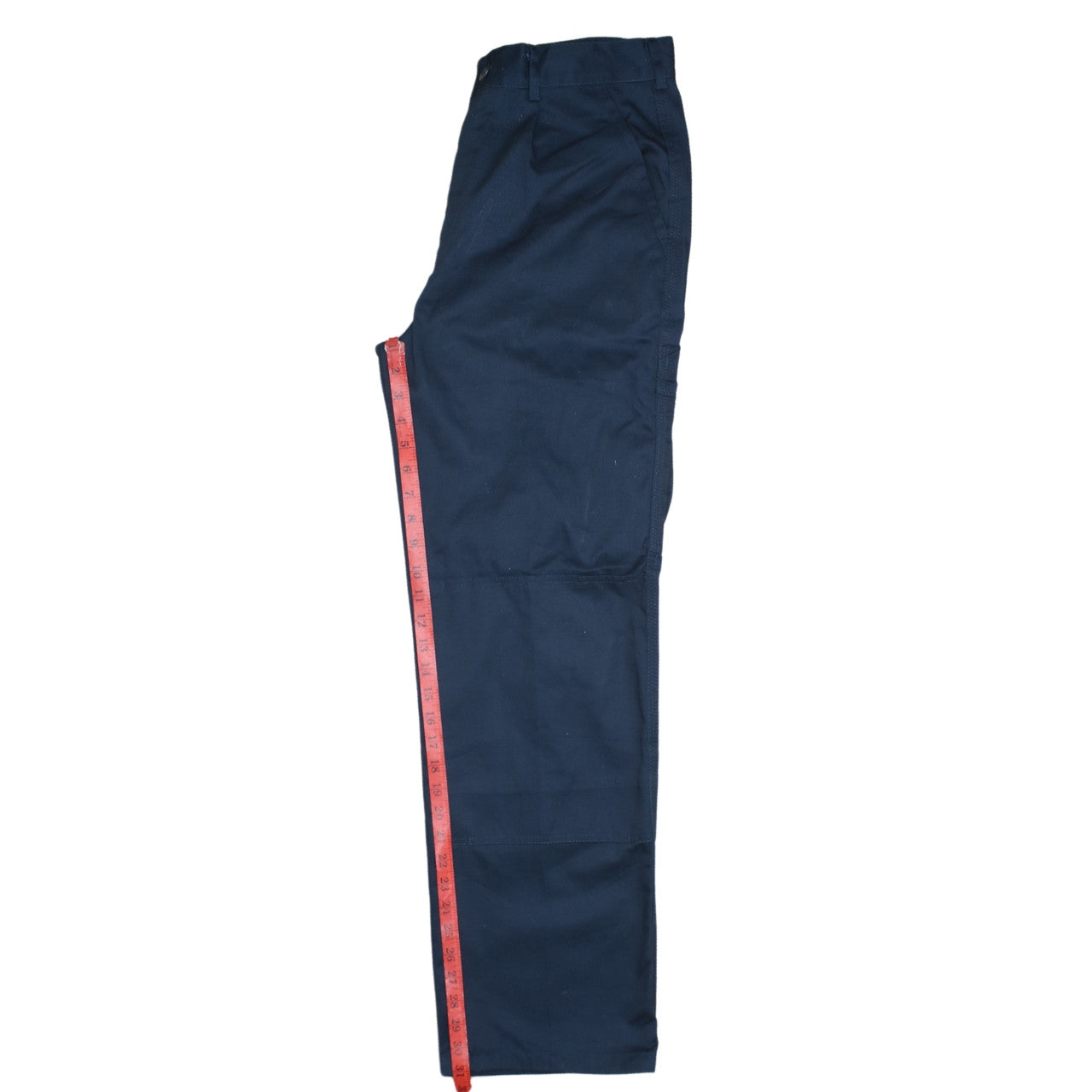 Dickies Men’s Blue Cargo Workwear Trousers 32R Polyester Cotton