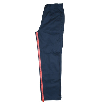 Dickies Men’s Blue Cargo Workwear Trousers 32R Polyester Cotton