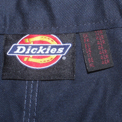 Dickies Men’s Blue Cargo Workwear Trousers 32R Polyester Cotton
