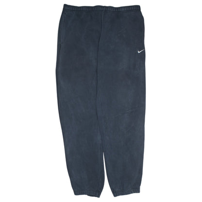 Nike Men’s Black Sweatpants M Regular Fit Tapered Cotton Blend