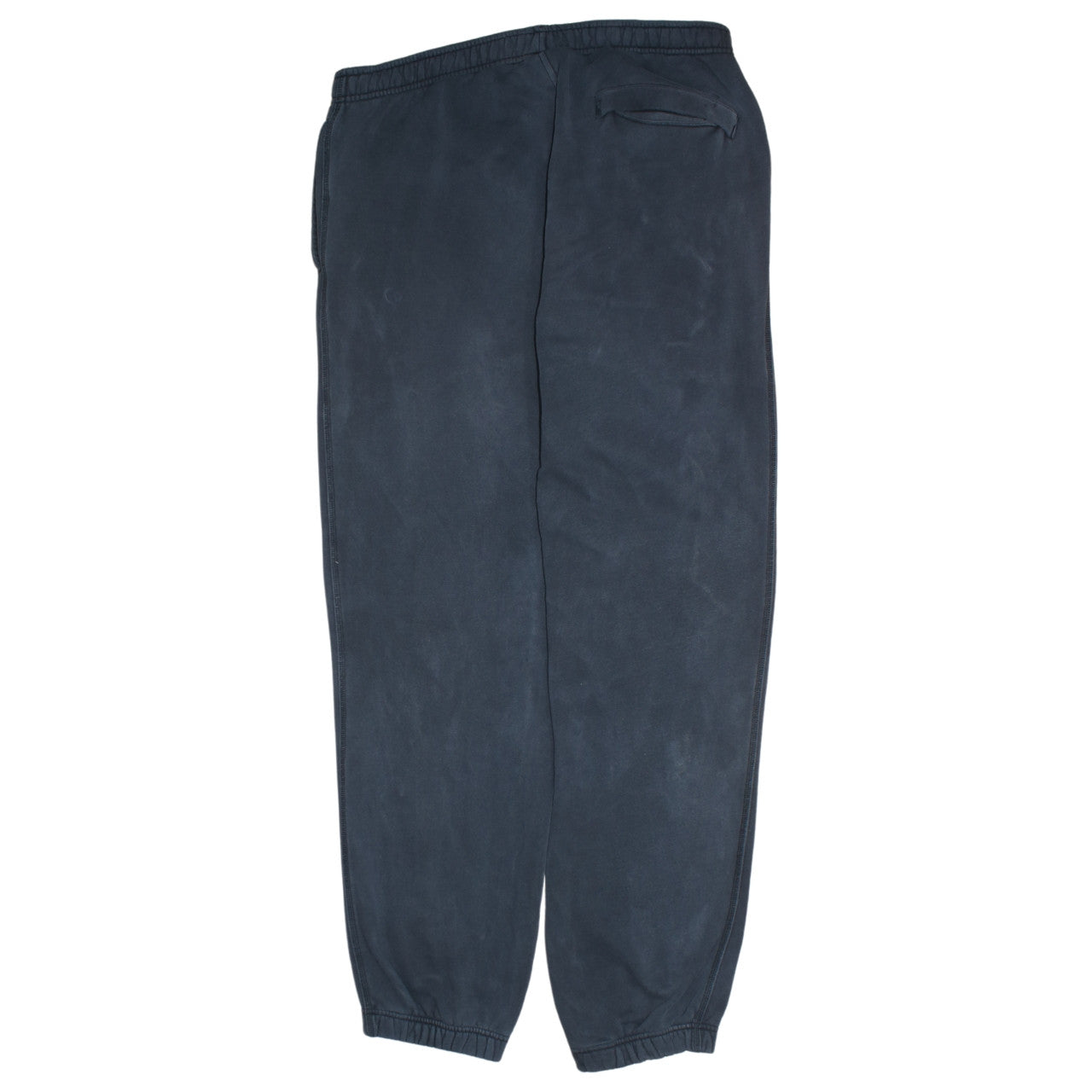 Nike Men’s Black Sweatpants M Regular Fit Tapered Cotton Blend