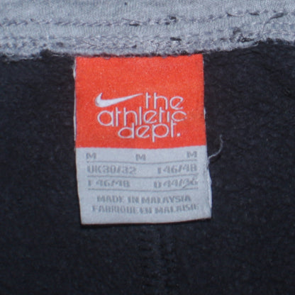 Nike Men’s Black Sweatpants M Regular Fit Tapered Cotton Blend