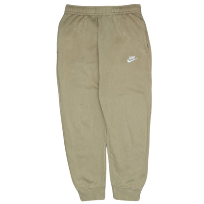 Womens UK Size S Nike Regular Fit Jogger Beige Trousers