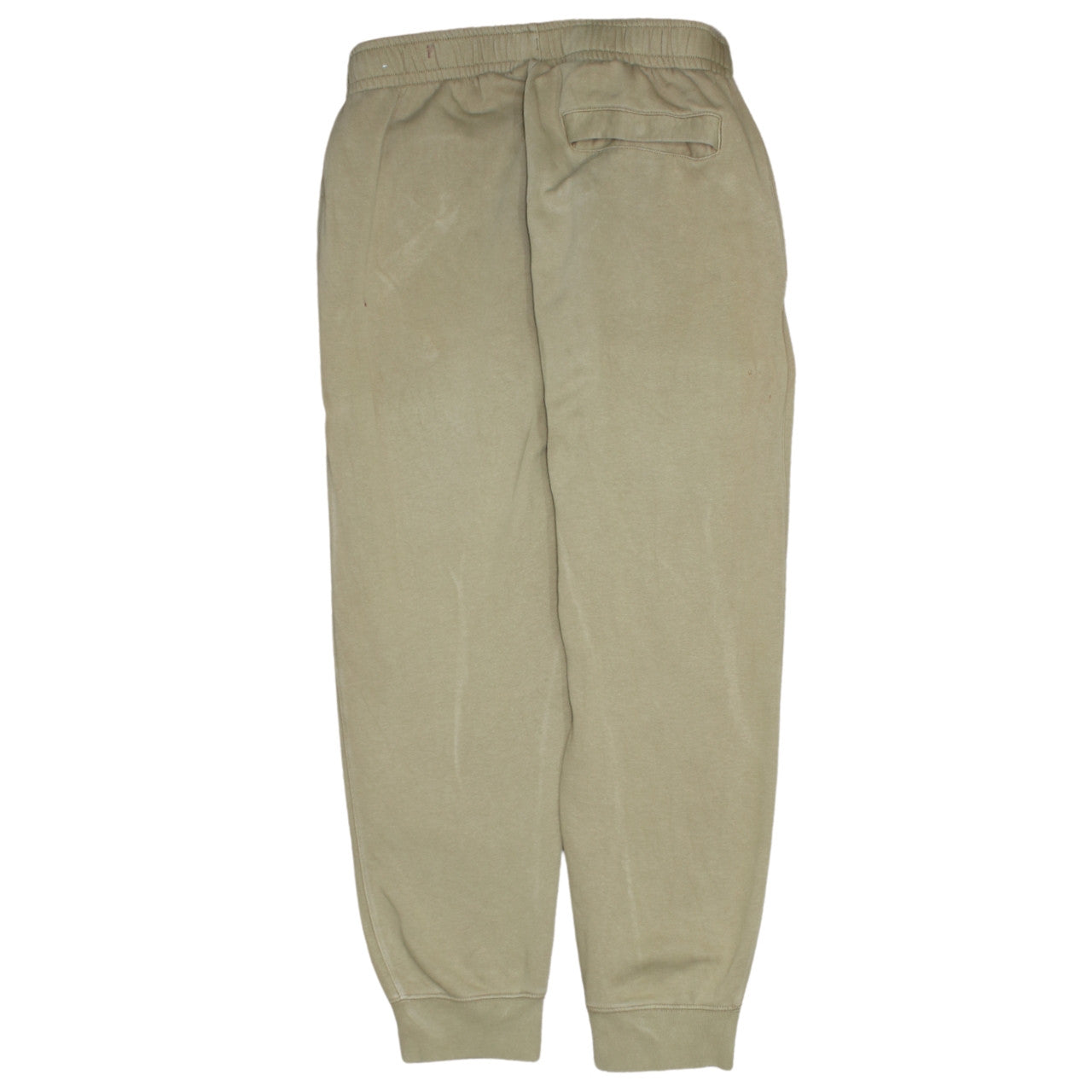 Womens UK Size S Nike Regular Fit Jogger Beige Trousers