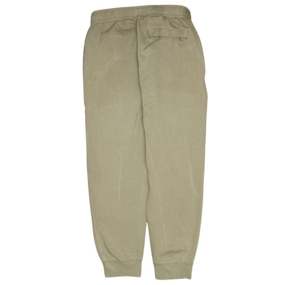 Womens UK Size S Nike Regular Fit Jogger Beige Trousers