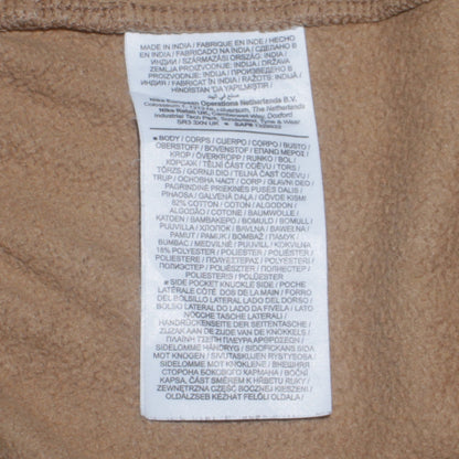 Womens UK Size S Nike Regular Fit Jogger Beige Trousers
