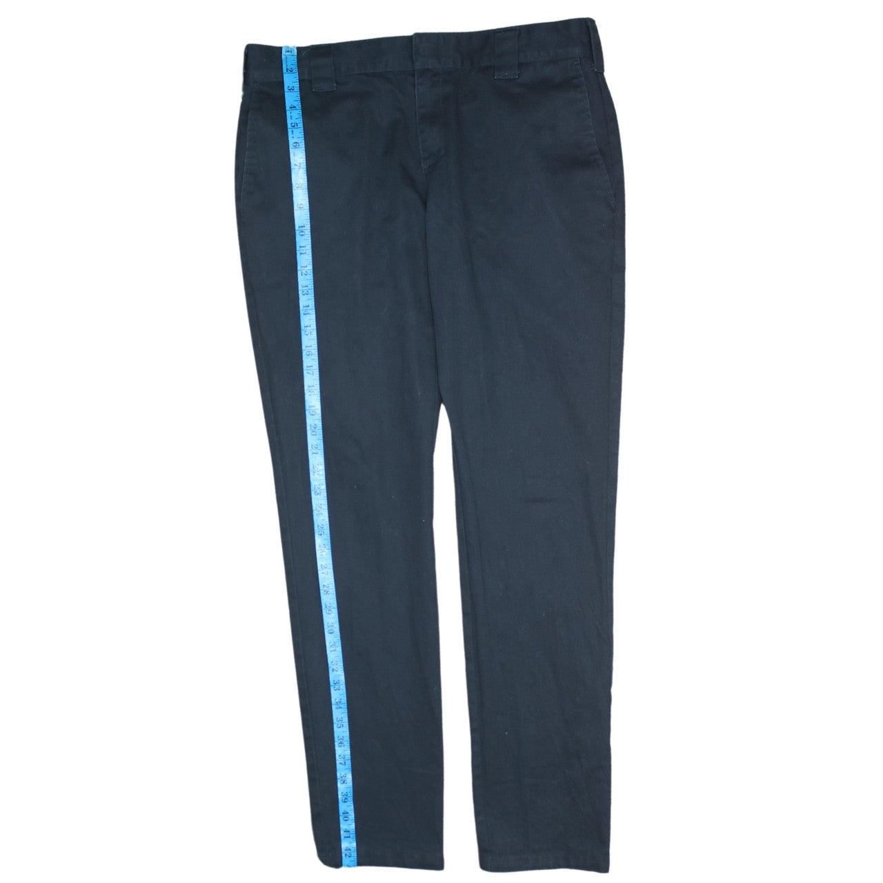 Dickies Mens Black Chino Workwear Trousers W34 L34 Regular Fit