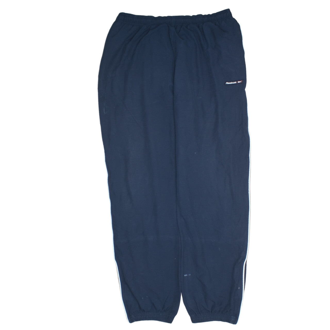 Reebok Men’s Blue Sweatpants Regular Fit Logo Size M