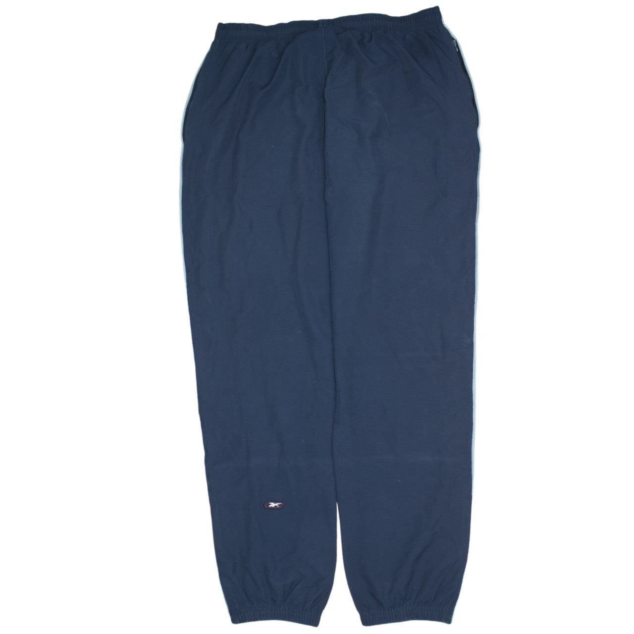 Reebok Men’s Blue Sweatpants Regular Fit Logo Size M