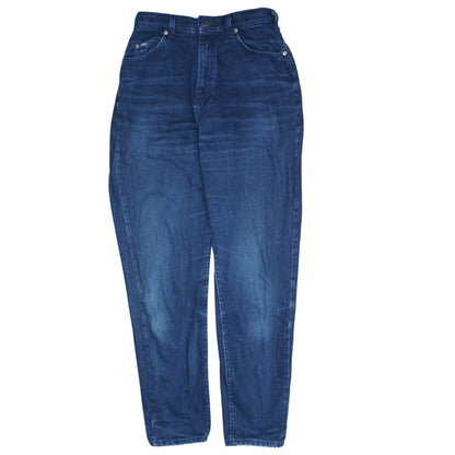 Lee Womens Blue Size 12 High Rise Mom Jeans Vintage Denim