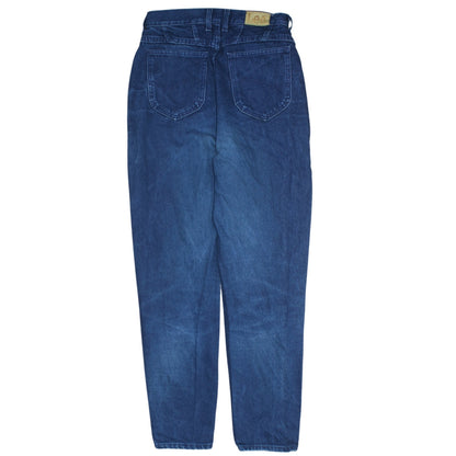 Lee Womens Blue Size 12 High Rise Mom Jeans Vintage Denim