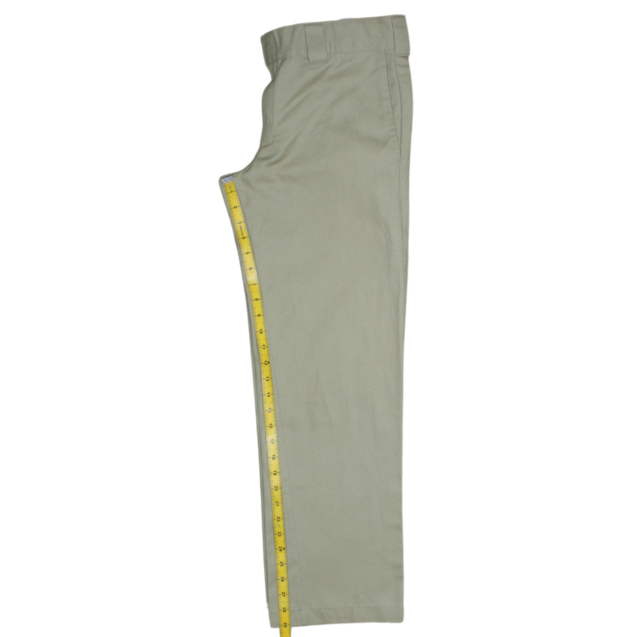 Dickies Men's Beige Slim Fit Chino Trousers 32x30 Workwear