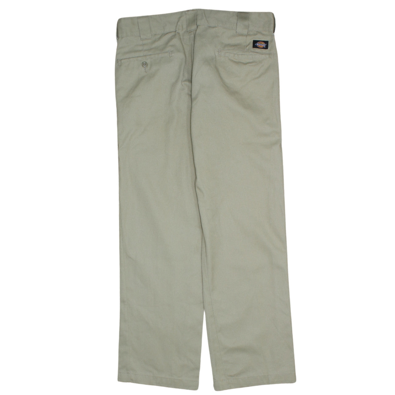 Dickies Men's Beige Slim Fit Chino Trousers 32x30 Workwear