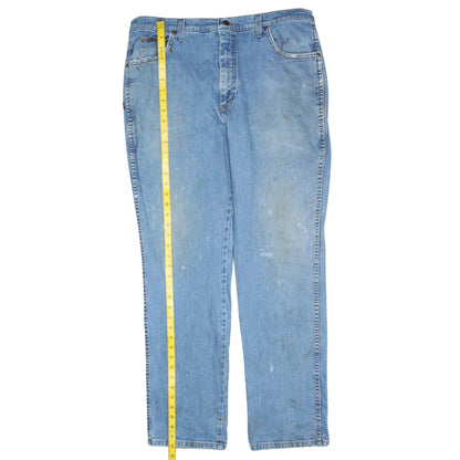 Wrangler Men’s Blue Straight Jeans 40W x 32L Texas Stretch Denim
